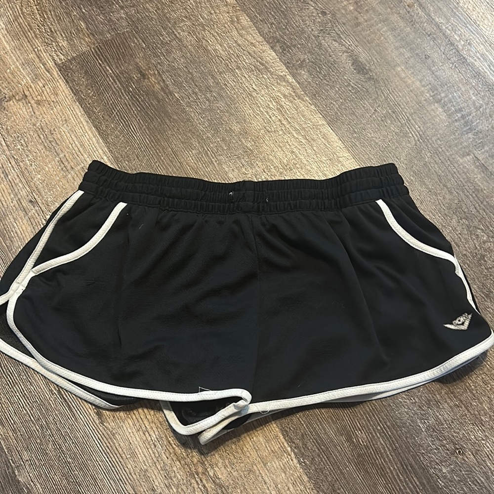Black sport shorts